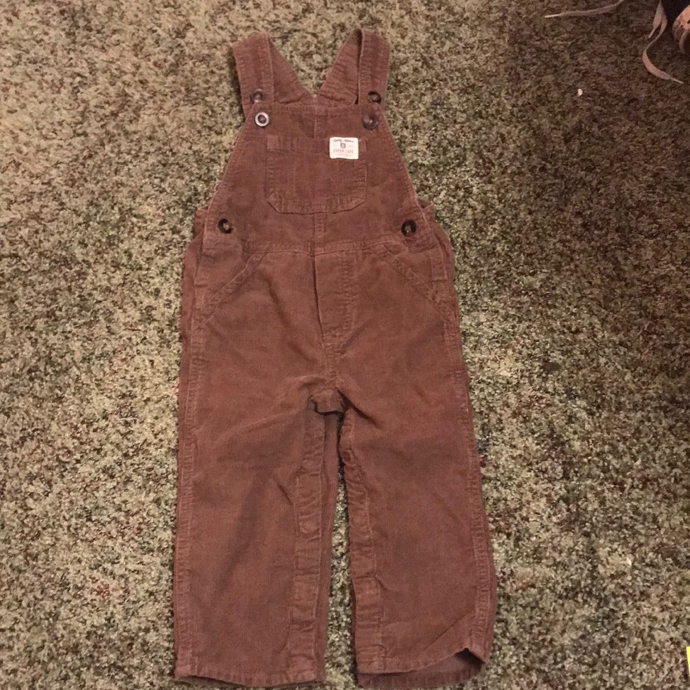 Carters corduroy overalls!